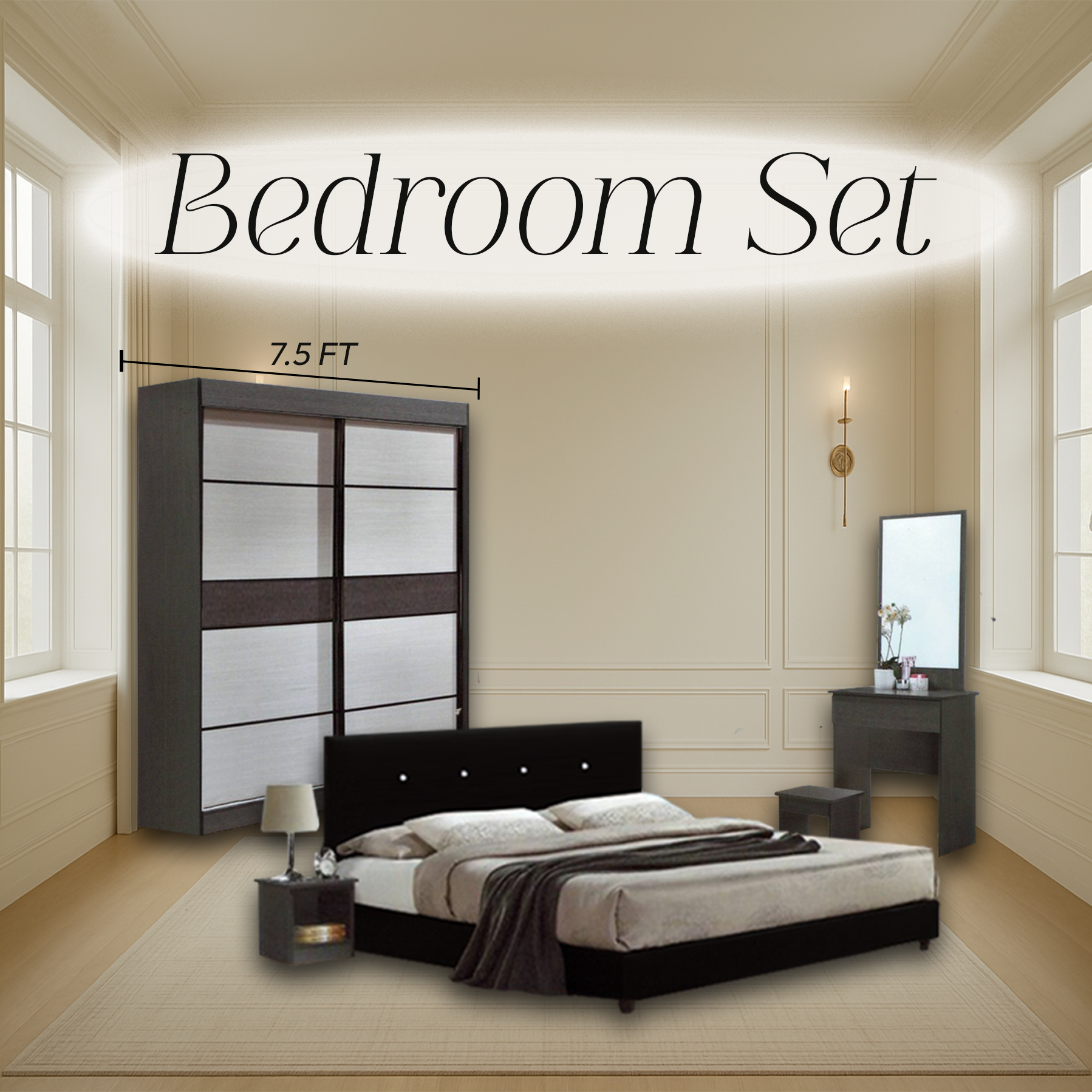 ECON 7 SLIDING DOOR WARDROBE